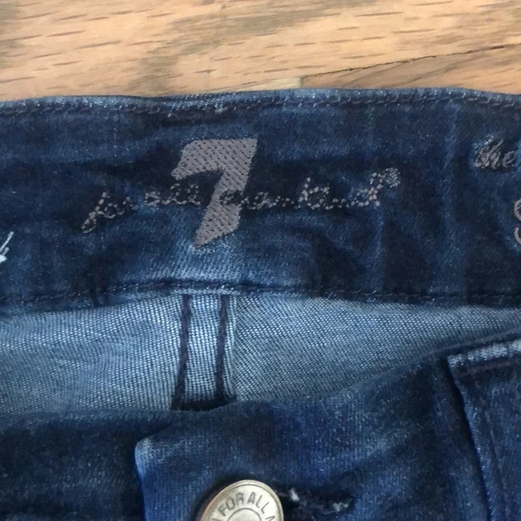 7 FOR ALL MANKIND | Stretch mid-rise skinny jeans - Picture 5 of 9